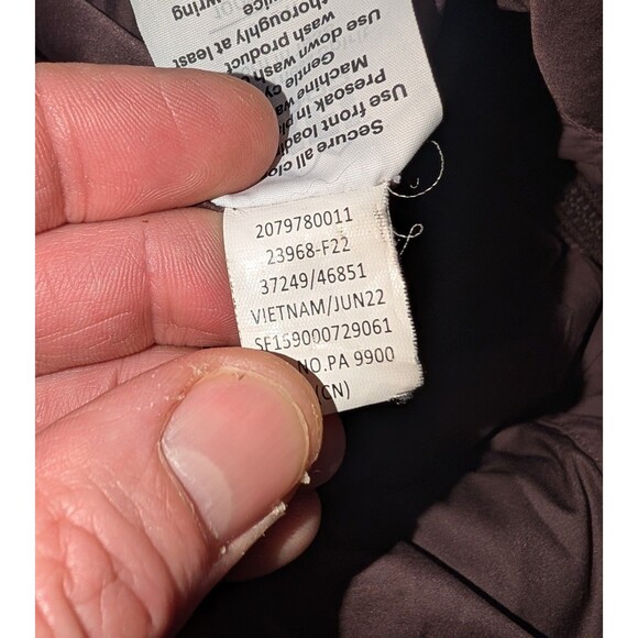 REI Co-op Norseland Goose Down Parka Puffer Jacket Womens M Sherpa Fleece Hood - Picture 13 of 15